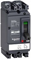 Автоматический выключатель 2П NSX160F 160A AC/DC | код. LV438700 | Schneider Electric 